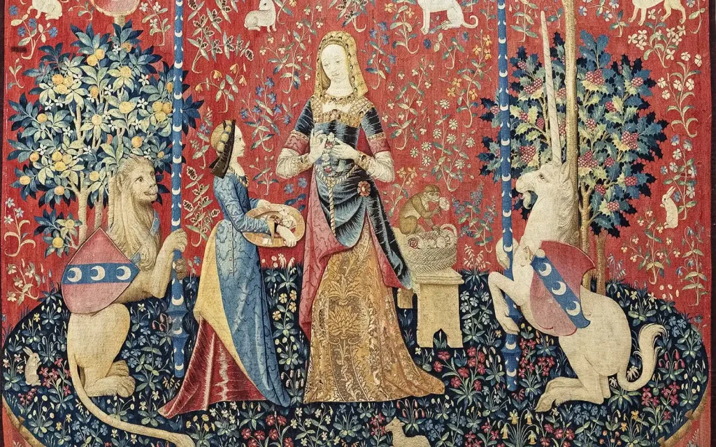 Portrait of a Young Woman with a Unicorn, Musée de Cluny, Paris